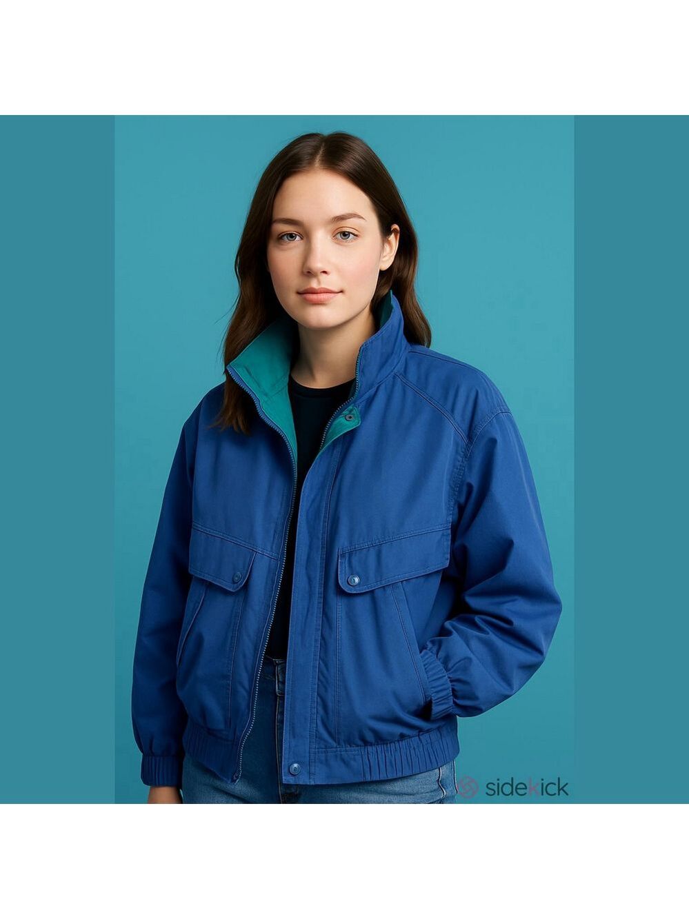 Vintage London Fog Woman’s‎ Blue Windbreaker